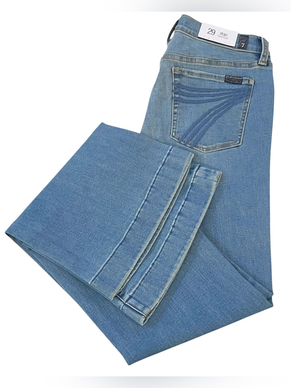 7 For All Mankind Dojo Original Trouser, Size 29, NWT - Picture 14 of 15